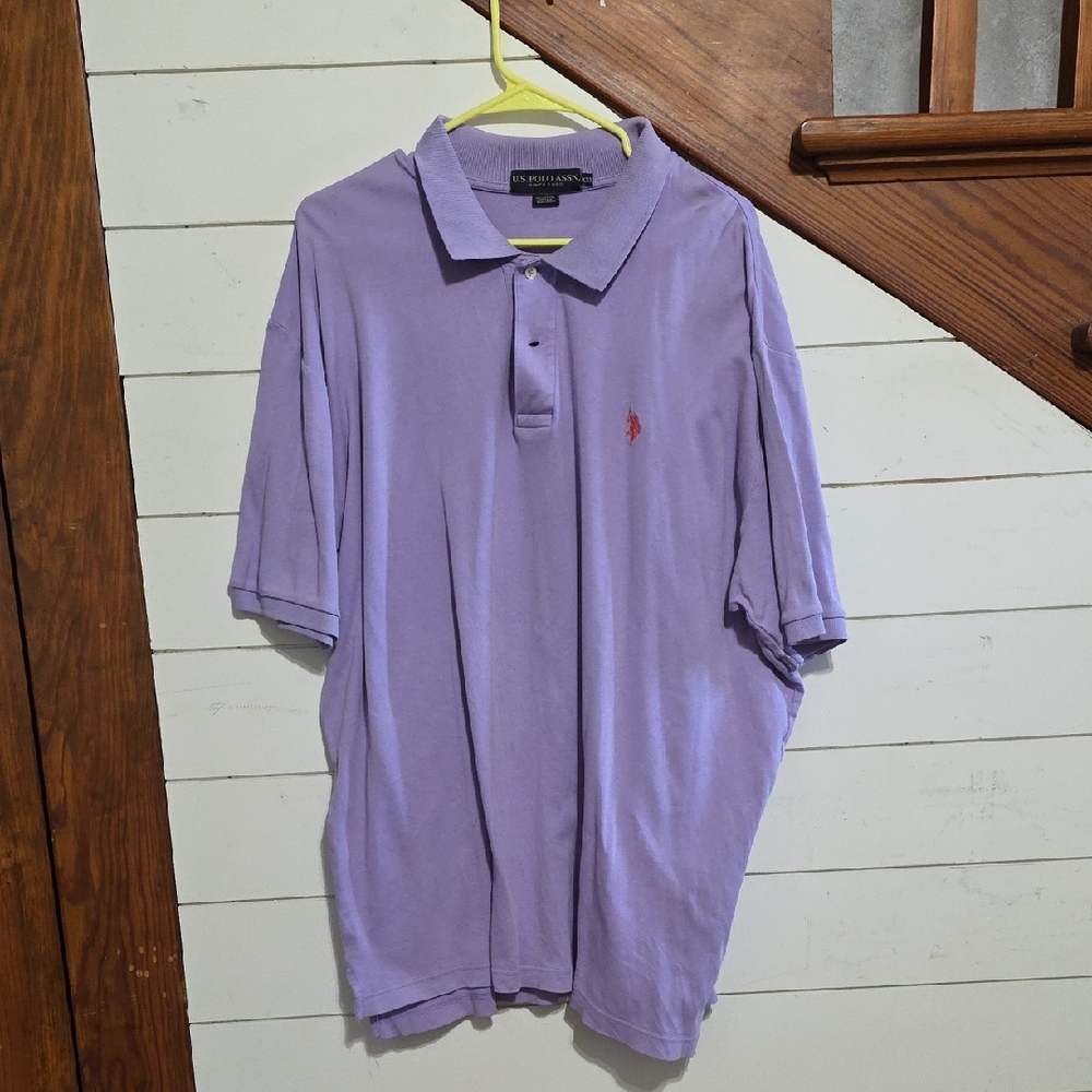 U.S. Polo Assn. Purple Polo Shirt